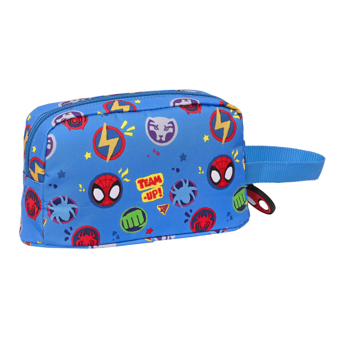 Portamerenda Termico Spider-Man Team up Azzurro 21.5 x 12 x 6.5 cm