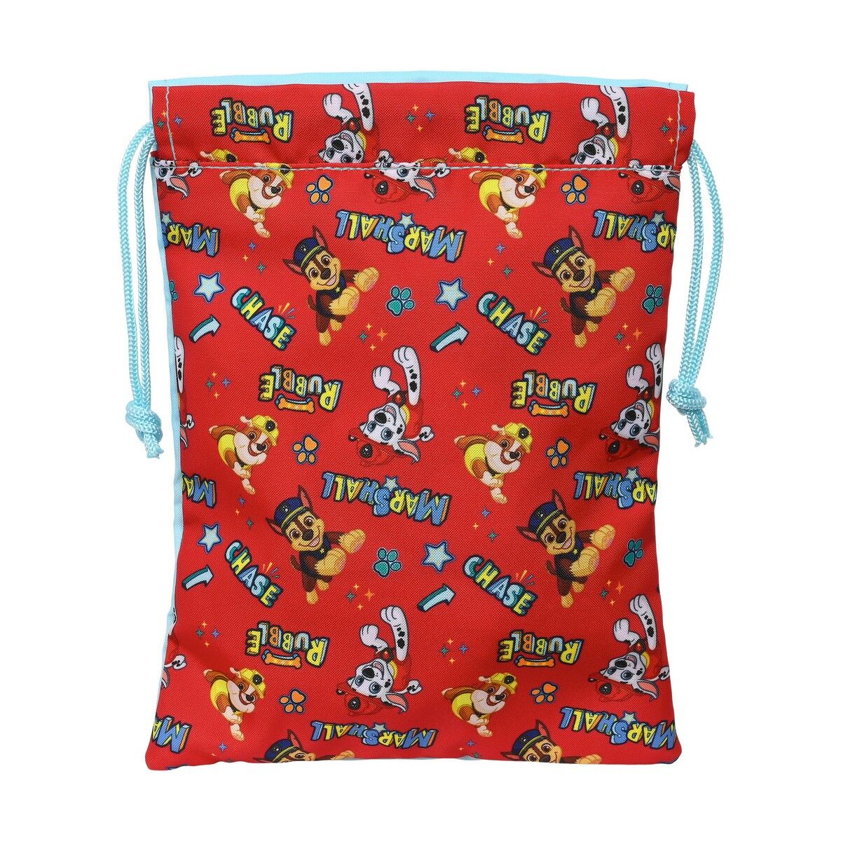 Cestino per la Merenda The Paw Patrol Funday Rosso Azzurro Chiaro