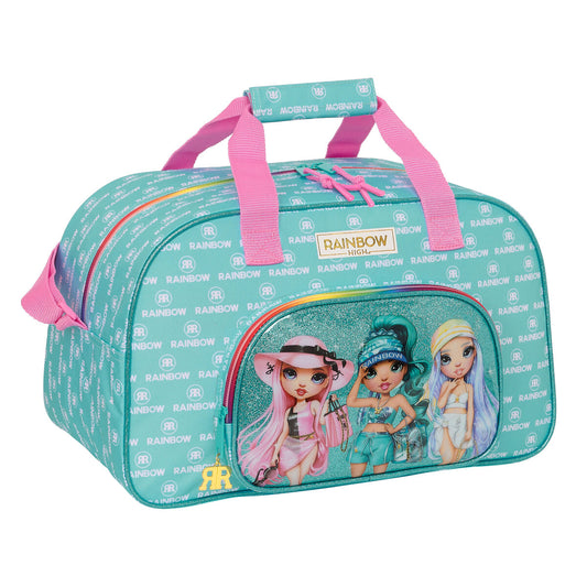 Borsa da Palestra Rainbow High Paradise Turchese 40 x 24 x 23 cm