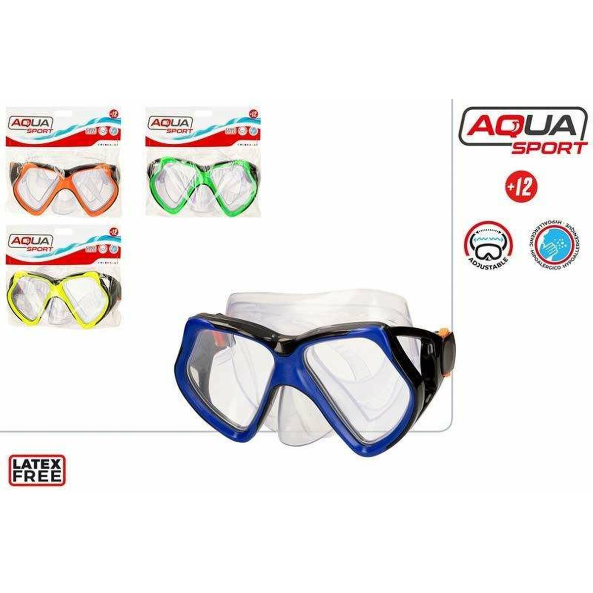 Maschera da Immersione Colorbaby Aqua Sport Adulti