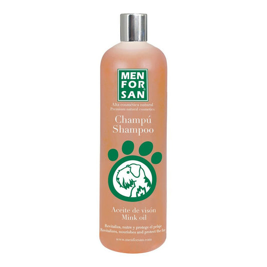 Shampoo Menforsan Cane Olio di visone 1 L