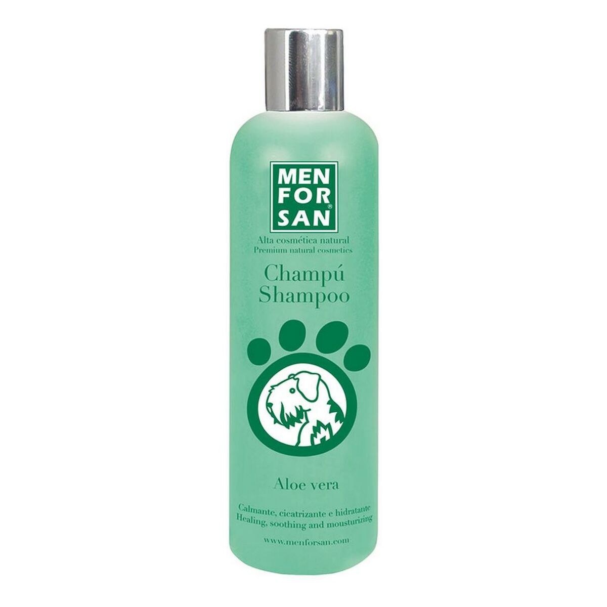 Shampoo per animali domestici Menforsan Cane Aloe Vera 300 ml