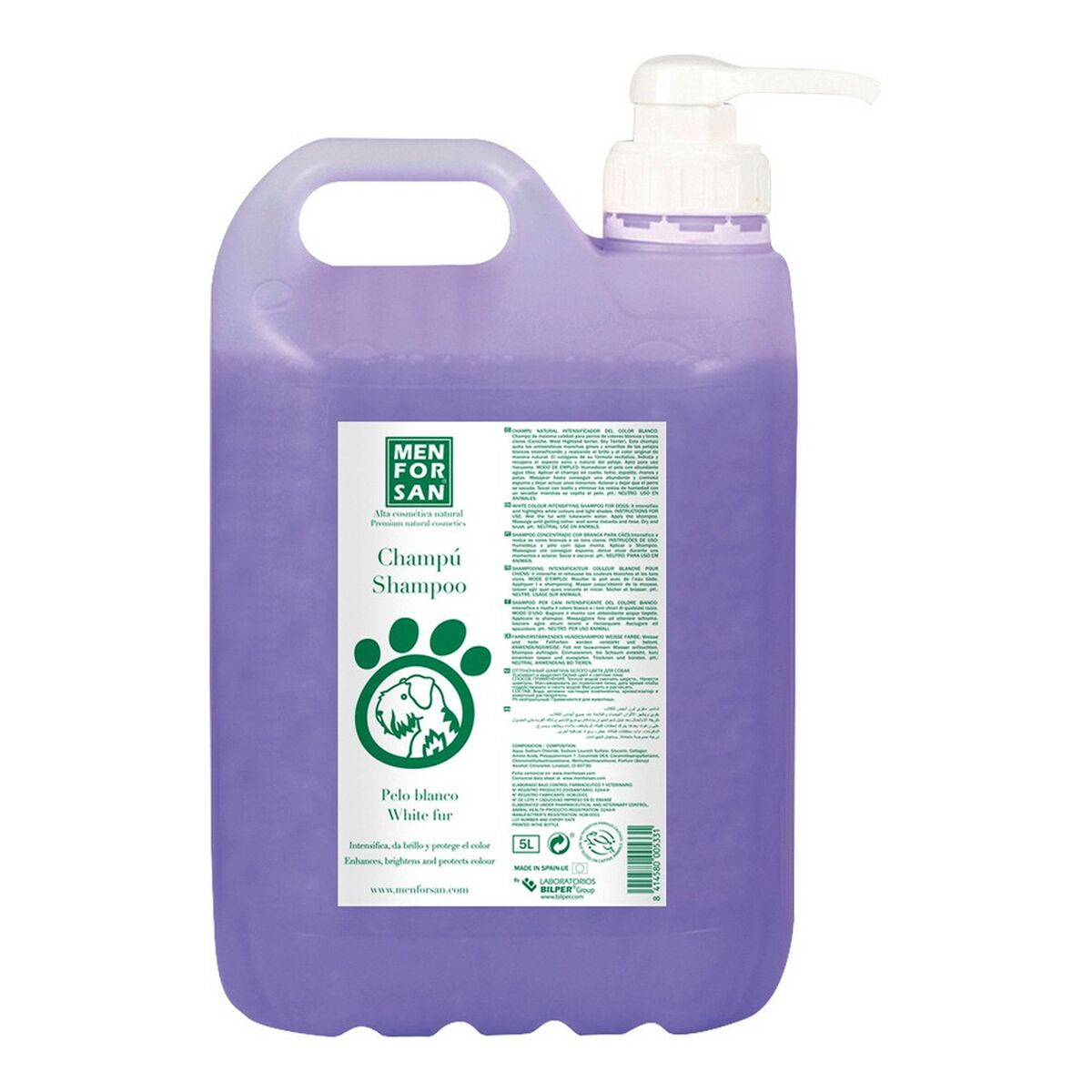 Shampoo Menforsan Cane 5 L