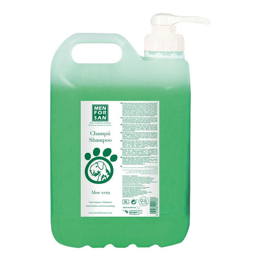 Shampoo Menforsan Cane Aloe Vera 5 L