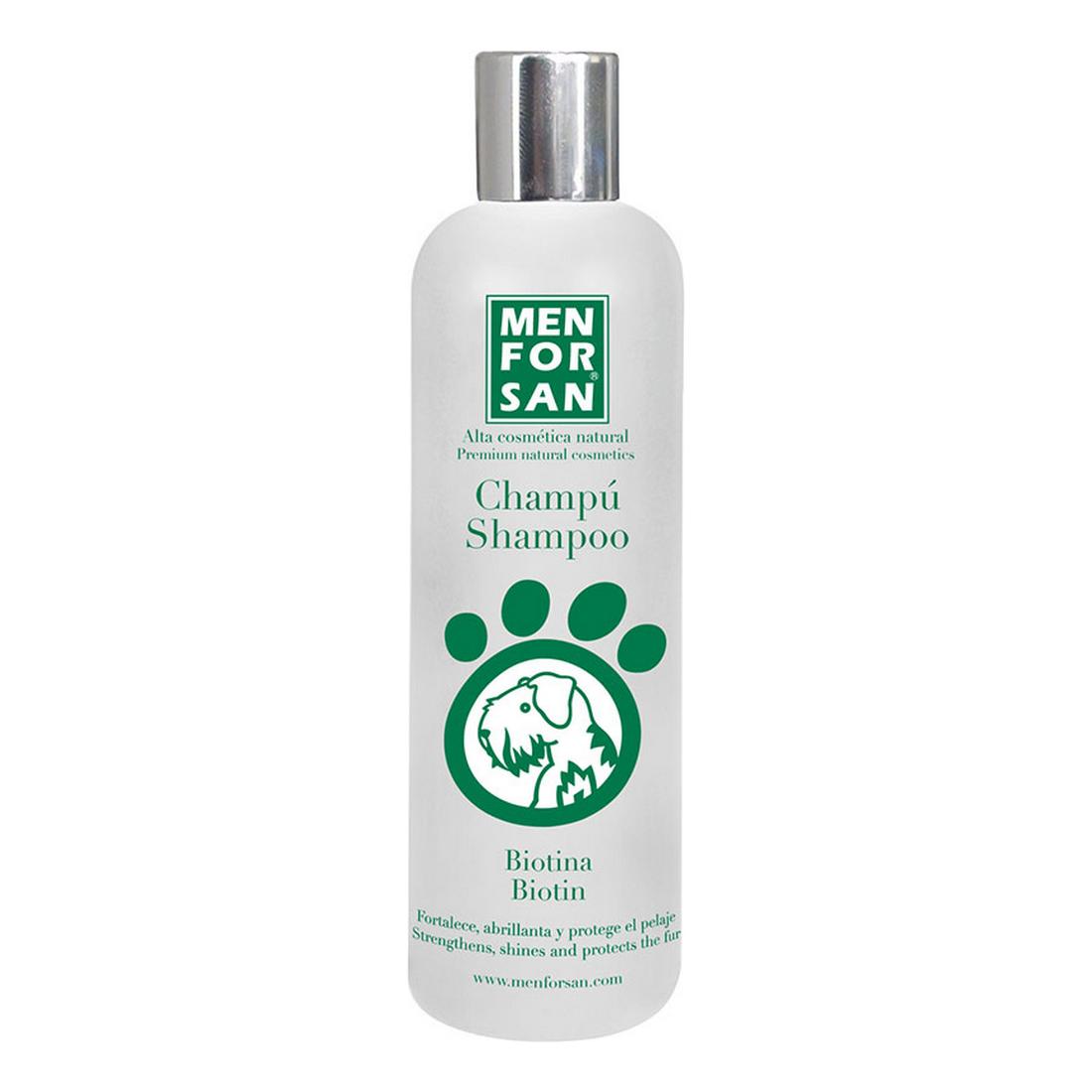 Shampoo per animali domestici Menforsan Cane Vitamina B7 51 x 37 x 33 cm 300 ml