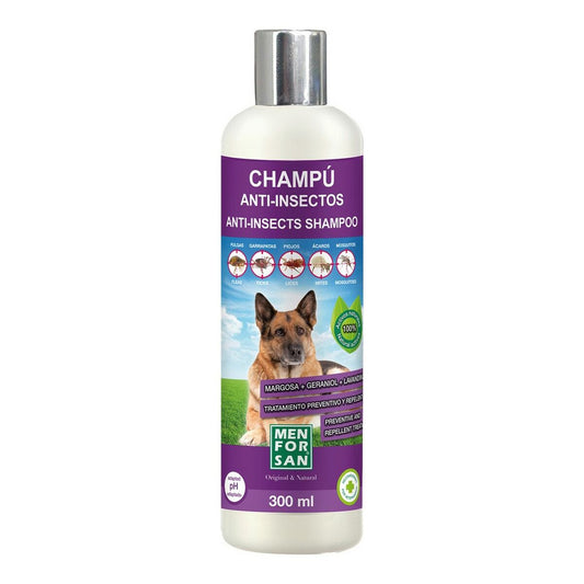 Shampoo Menforsan Cane Repellente per insetti 300 ml