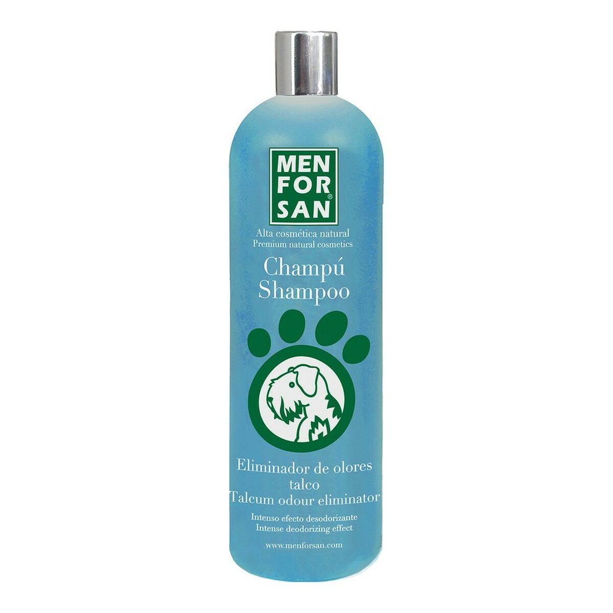 Shampoo Menforsan Cane Talco Eliminazione di odori 1 L