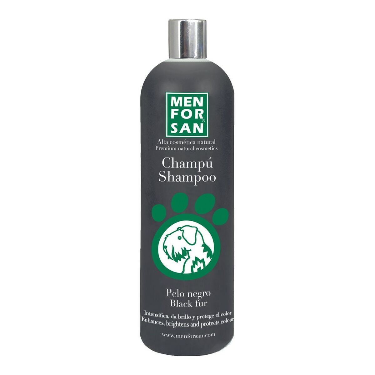 Shampoo Menforsan Cane Capelli Scuro 1 L