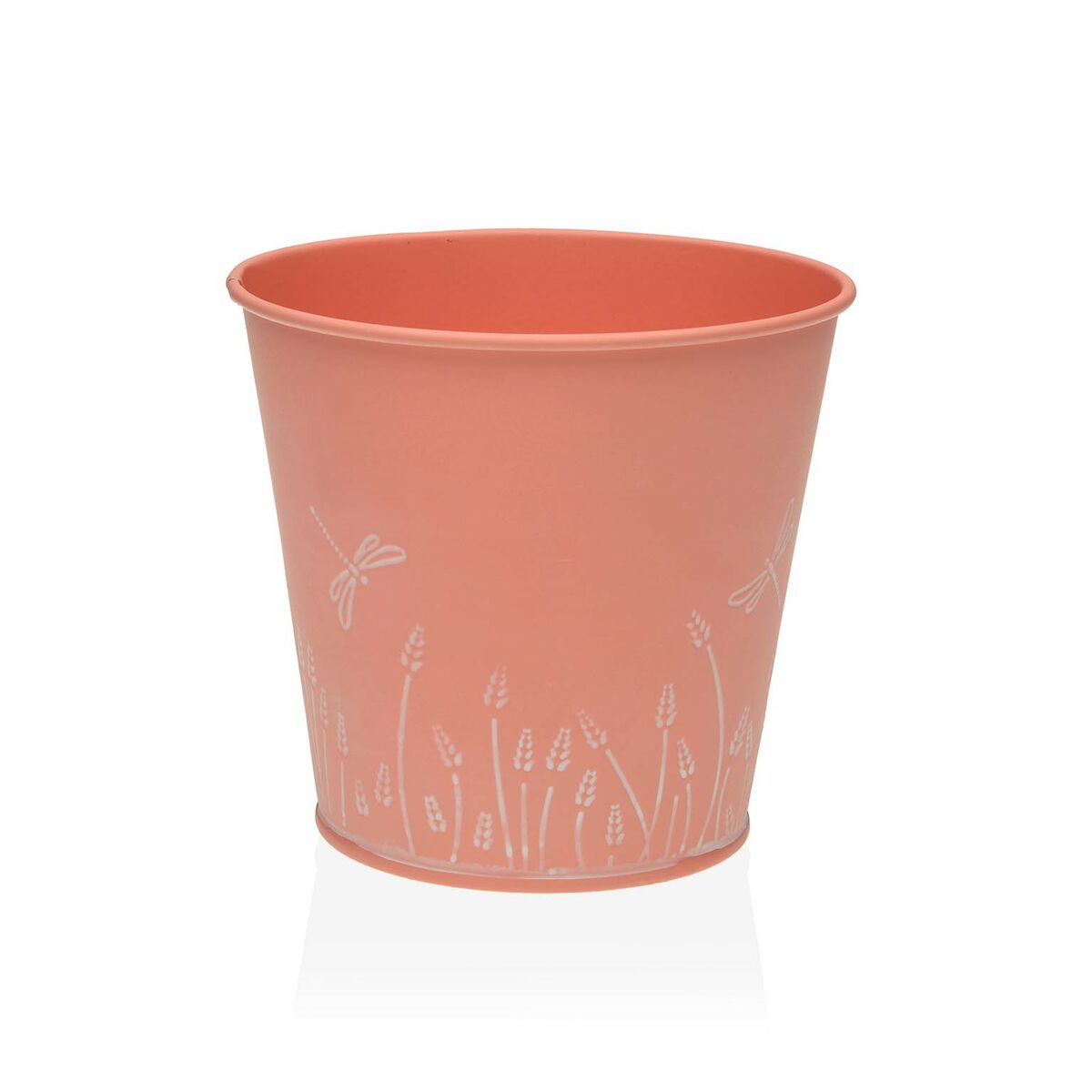 Vaso Versa Zink Arancio Metallo (12 cm)