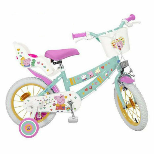 Bicicletta Peppa Pig Toimsa 1498 Verde 14"