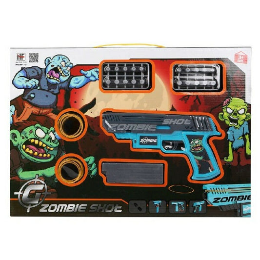 Pistola a Freccette Zombie Shot Pistola a Freccette Azzurro (43 x 30 cm)