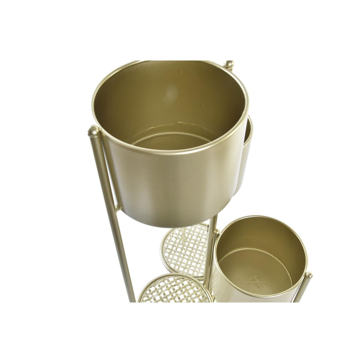 Vaso DKD Home Decor Dorato Metallo Orientale (38 x 40 x 81 cm)