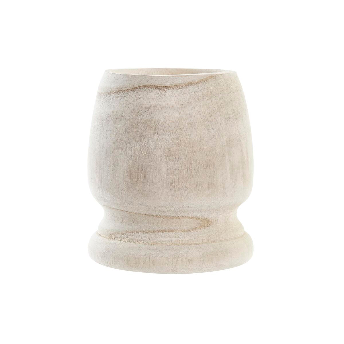 Vaso DKD Home Decor Marrone Naturale Boho 16 x 16 x 18 cm