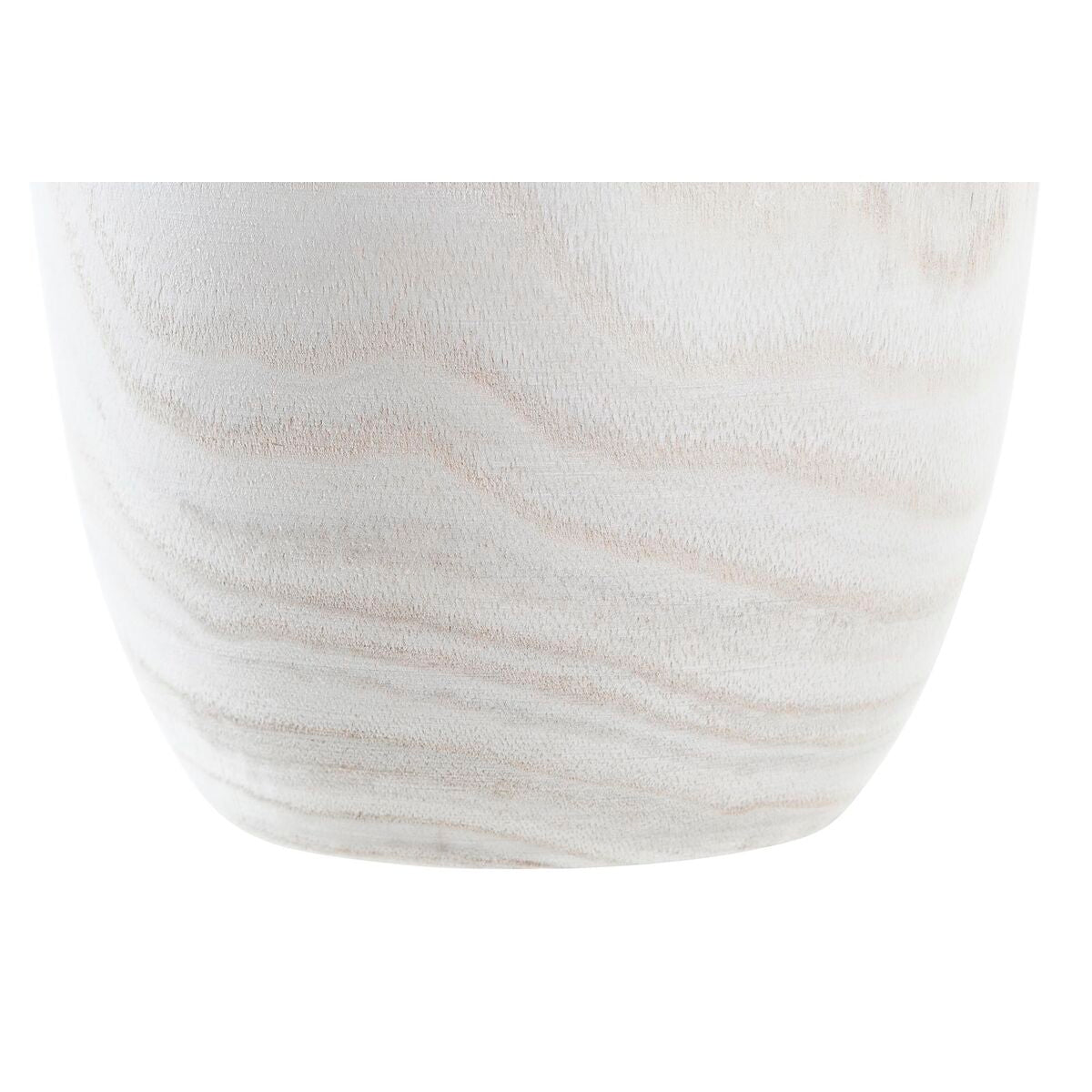 Vaso DKD Home Decor Marrone Naturale Quadrato Boho 15 x 15 x 20 cm