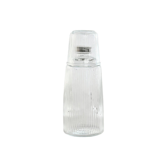 Bottiglia d'acqua Home ESPRIT Trasparente Cristallo 240 ml 1 L