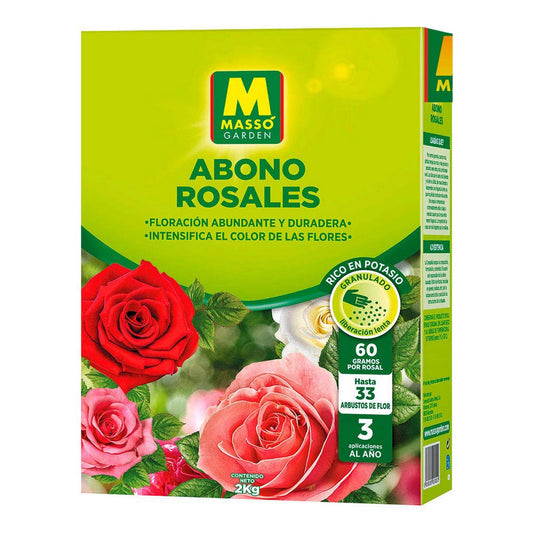 Fertilizzante non organico Massó 234113 Roseto 2 Kg 2 L 2 kg