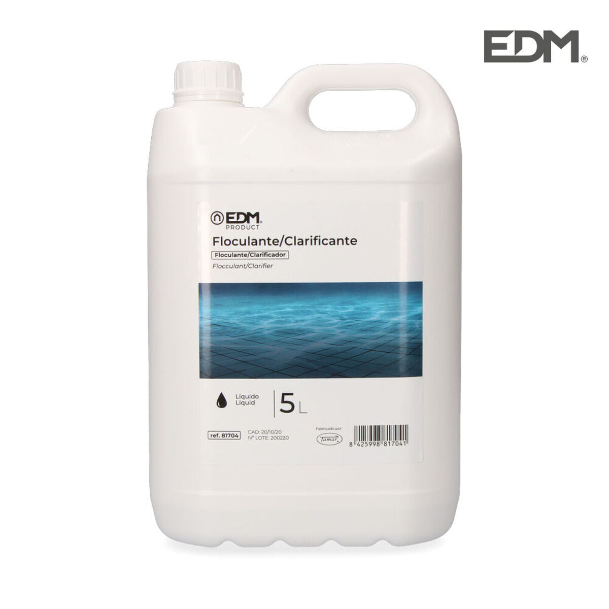 Chiarificatore per piscina EDM Liquido 5 L