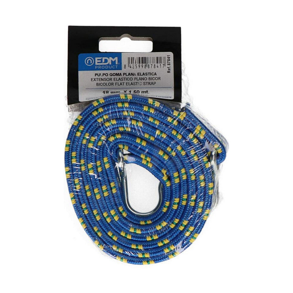 Bungee cord EDM Bicolore Piano 1,5 m