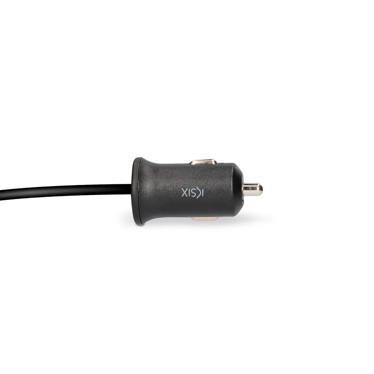 Caricabatterie per Auto KSIX 2.1A USB Nero