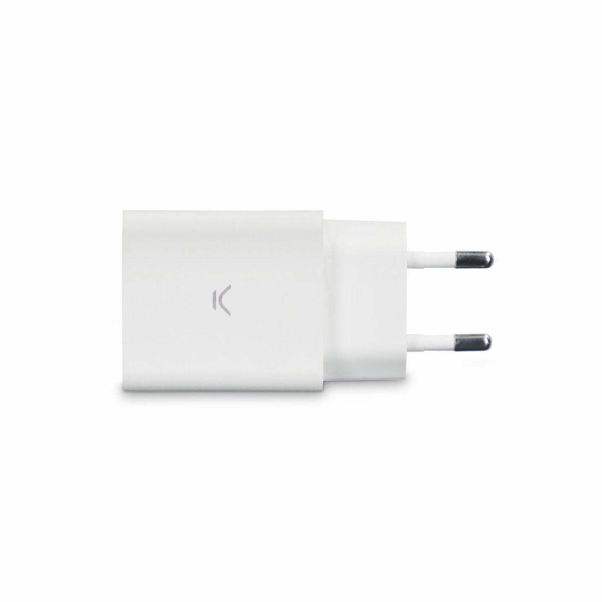 Caricabatterie da Parete KSIX 2 USB 2.4A Bianco