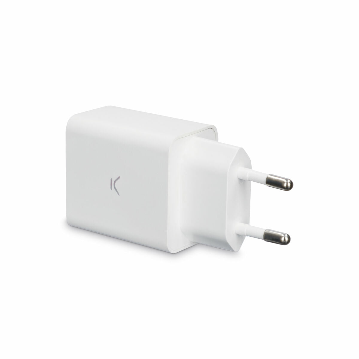 Caricabatterie da Parete KSIX 2 USB 2.4A Bianco