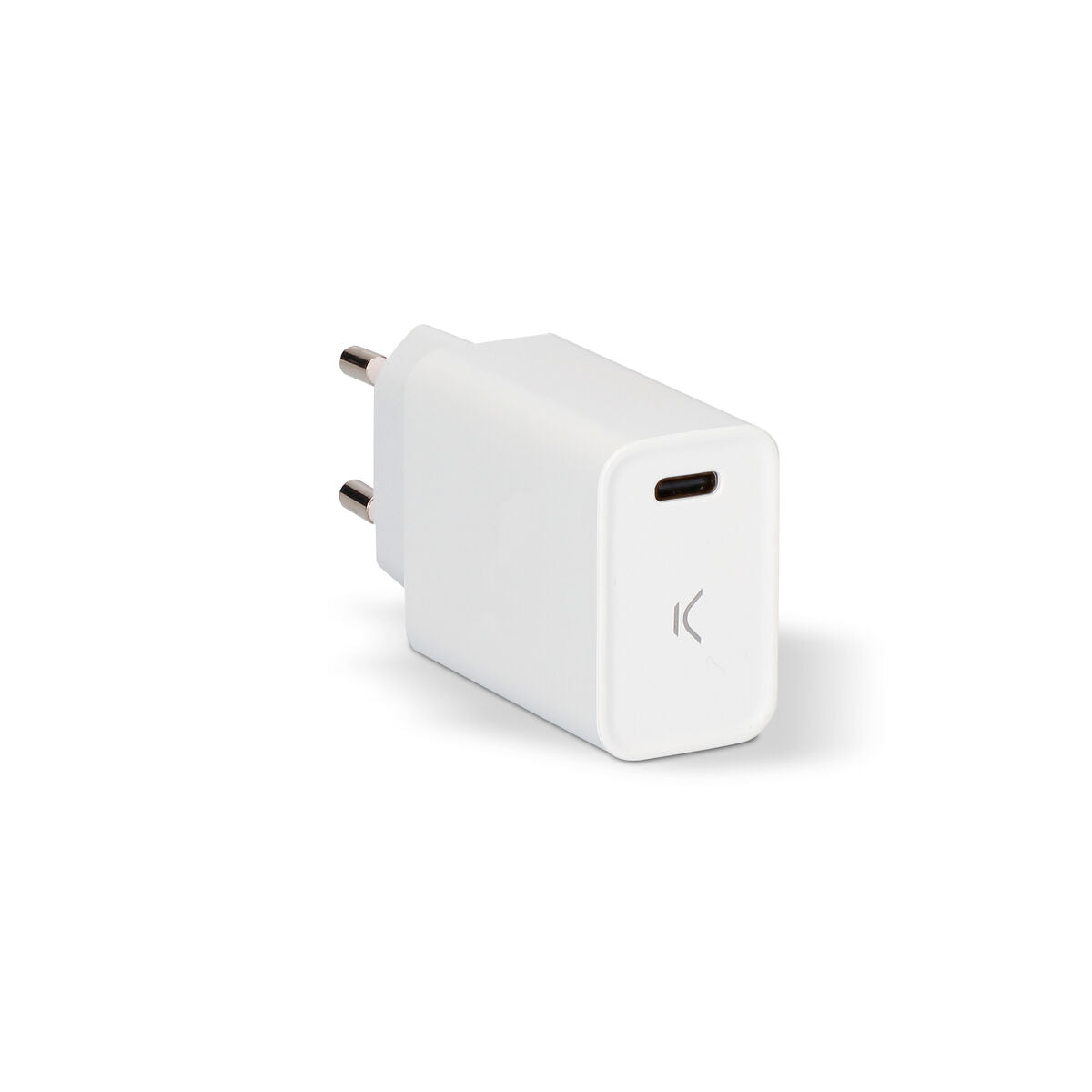 Caricabatterie USB Iphone KSIX Apple-compatible Bianco