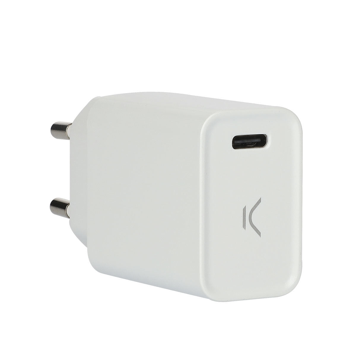 Caricabatterie USB KSIX Bianco