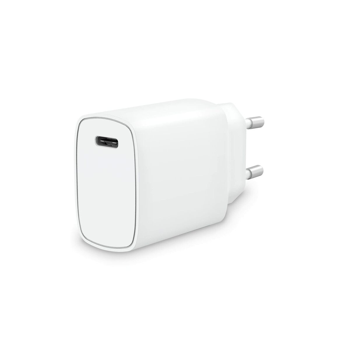 Caricabatterie USB KSIX Bianco