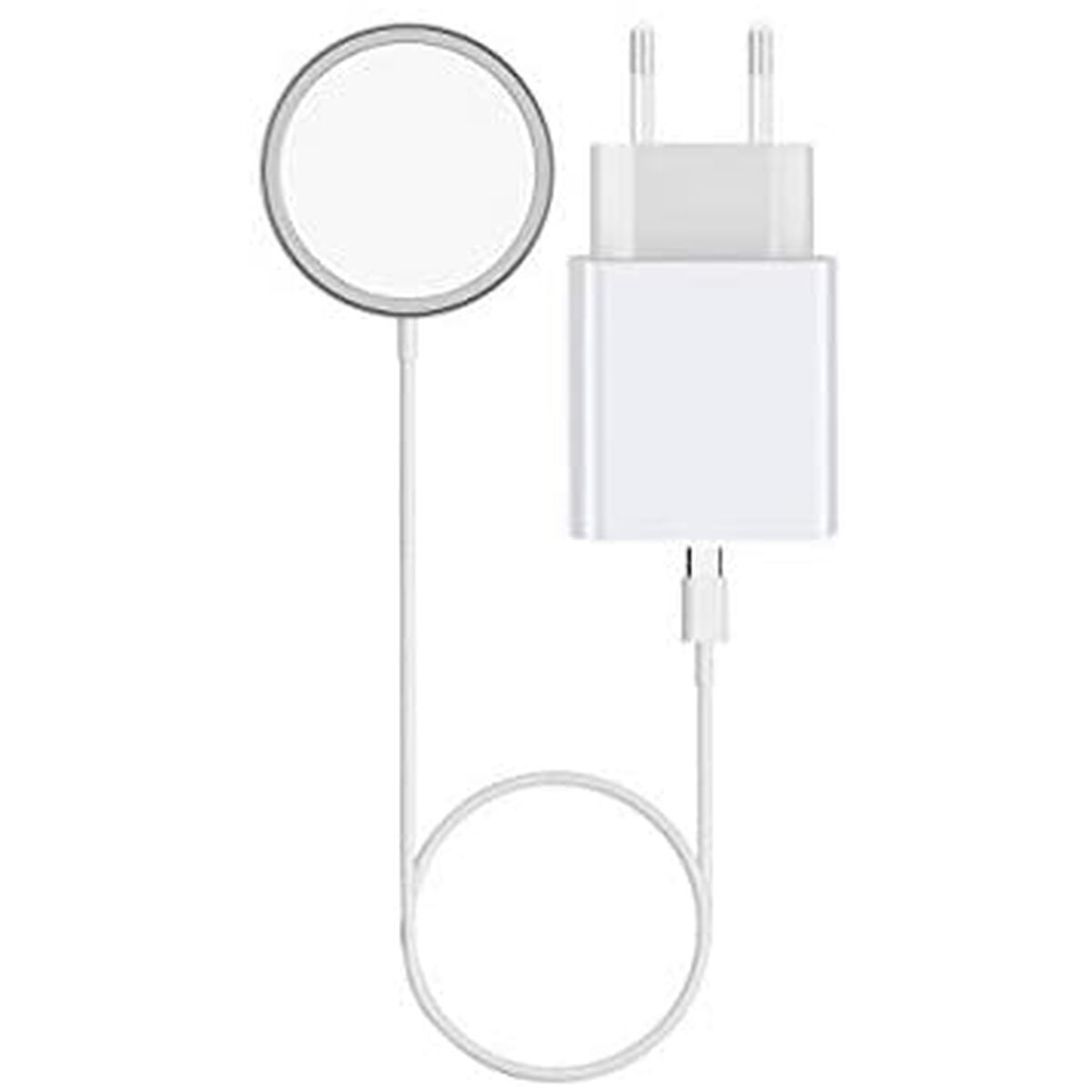 Caricabatterie da Parete Iphone 12 KSIX Apple-compatible Bianco