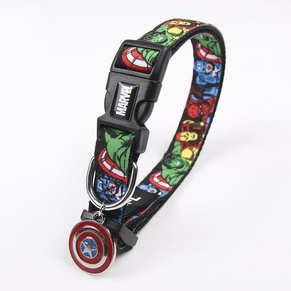 Collare per Cani Marvel XXS/XS Nero