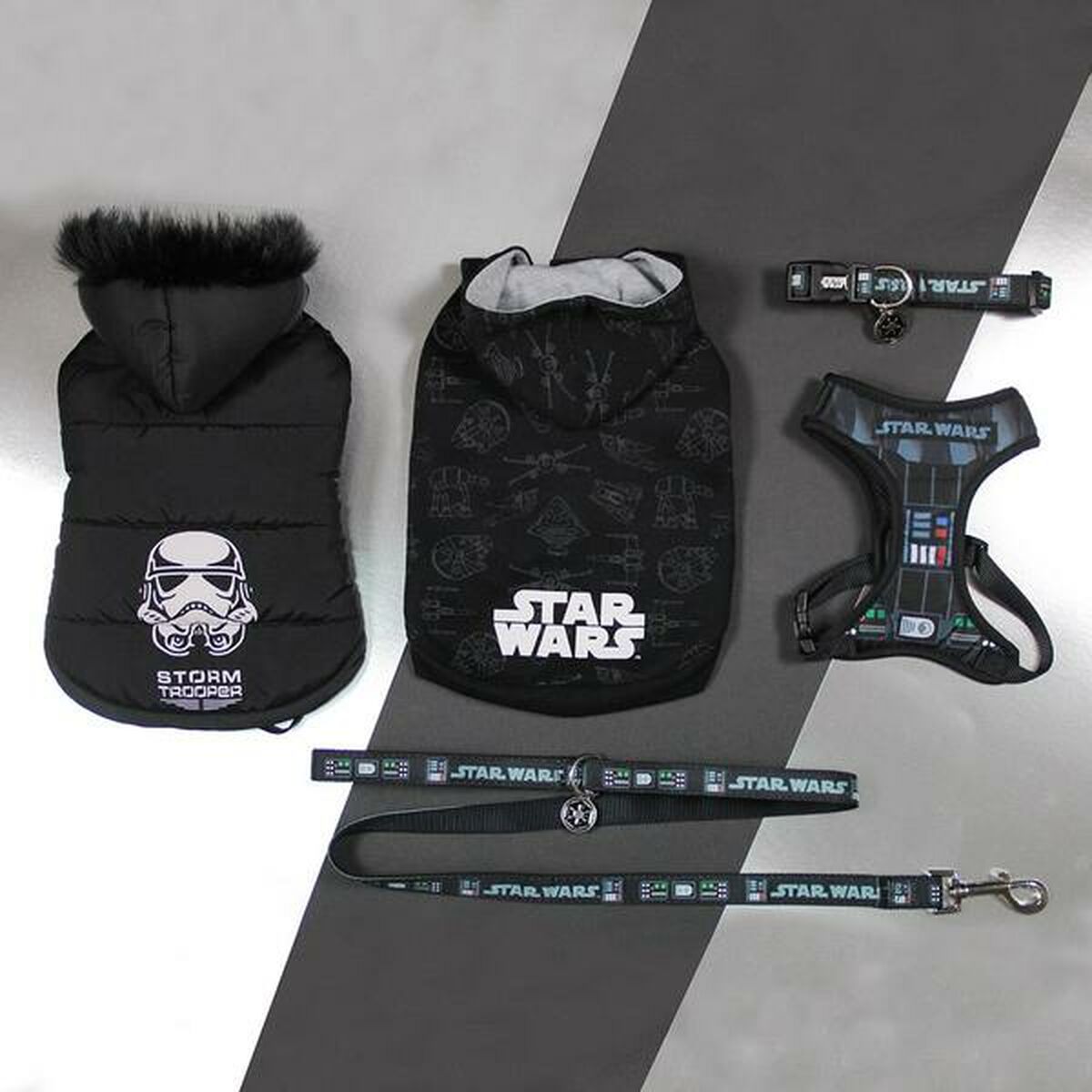 Collare per Cani Star Wars XXS/XS Nero