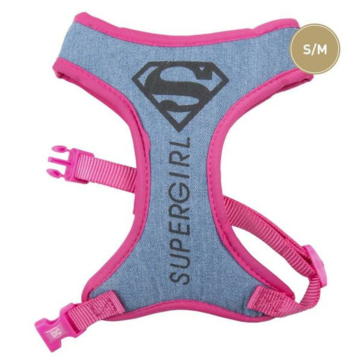 Imbracatura per Cani Superman Rosa M/L