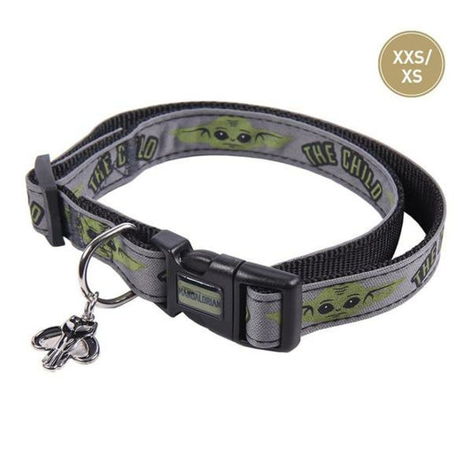 Collare per Cani The Mandalorian XXS/XS Grigio