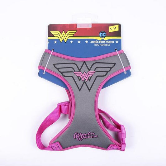 Imbracatura per Cani Wonder Woman XXS/XS Rosa