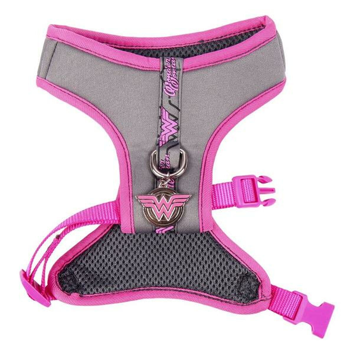 Imbracatura per Cani Wonder Woman XXS/XS Rosa