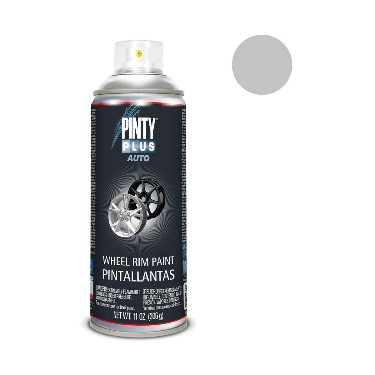 Vernice spray Pintyplus Auto L150 Cerchio 400 ml Argentato