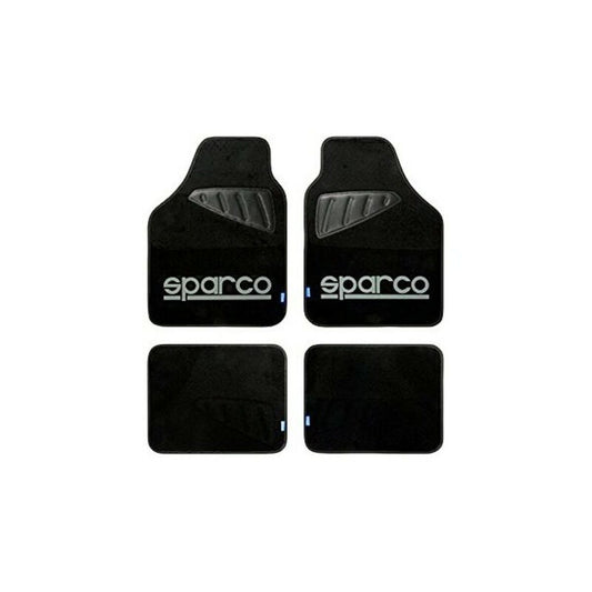 Set di Tappetini per Auto Sparco Universale Nero/Grigio (4 pcs)