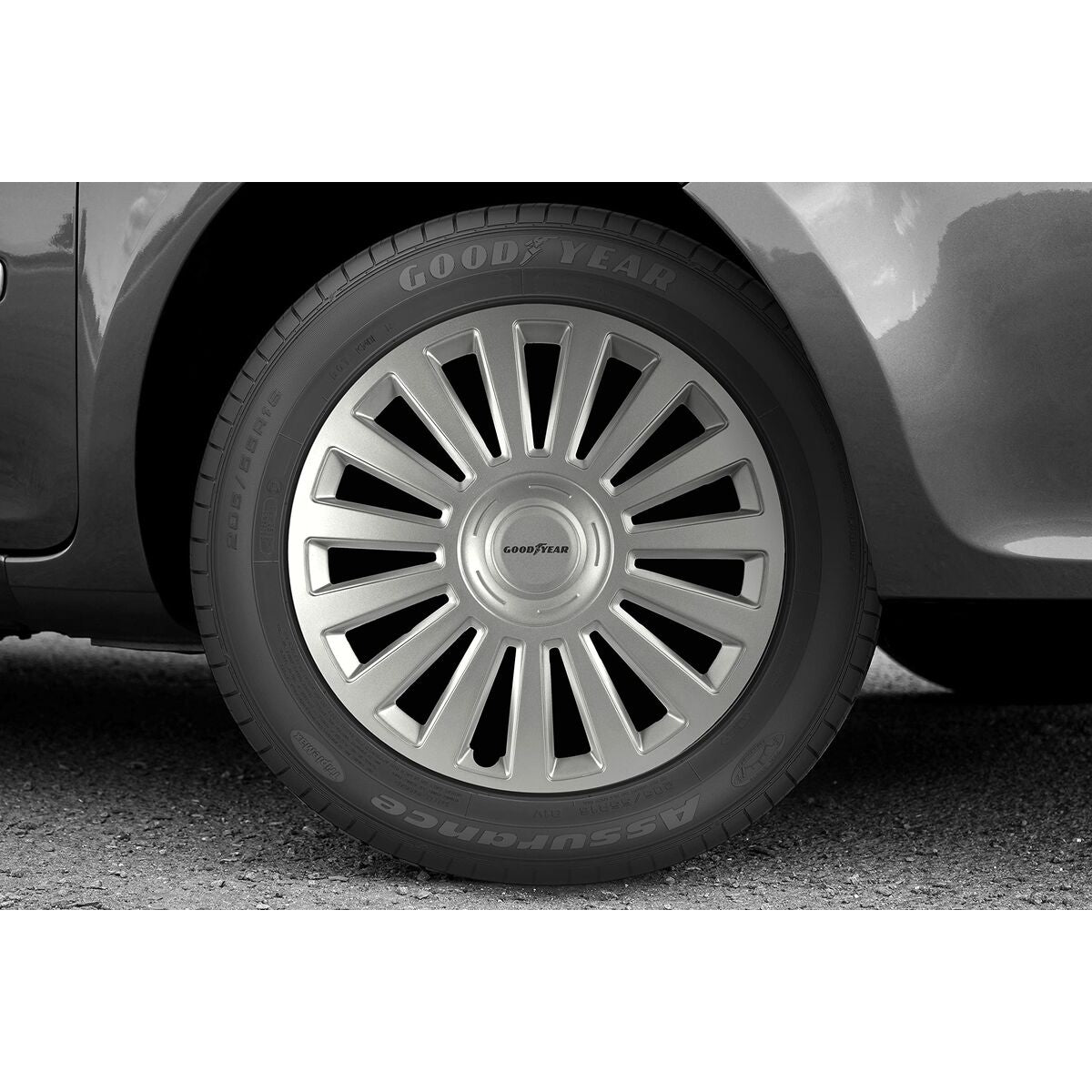 Copri Cerchioni Goodyear ESTAMBUL Argento 14"