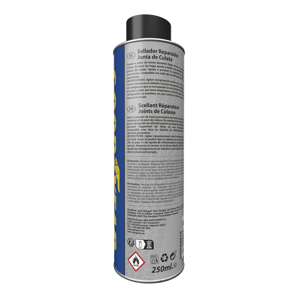 Riparatore della Guarnizione della testata Goodyear Sigillante 250 ml