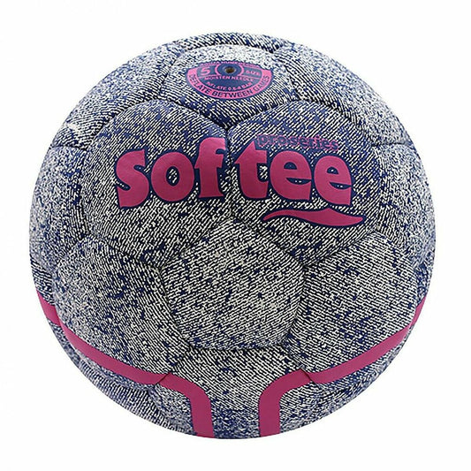 Pallone da Calcio DENIM Softee 80663 Rosa Sintetico (5)