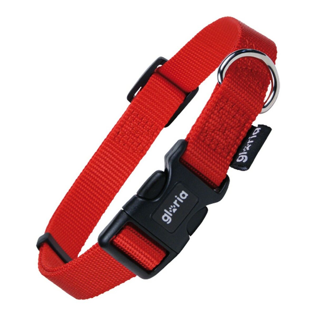 Collare per Cani Gloria Rosso Taglia M (29-53 cm)