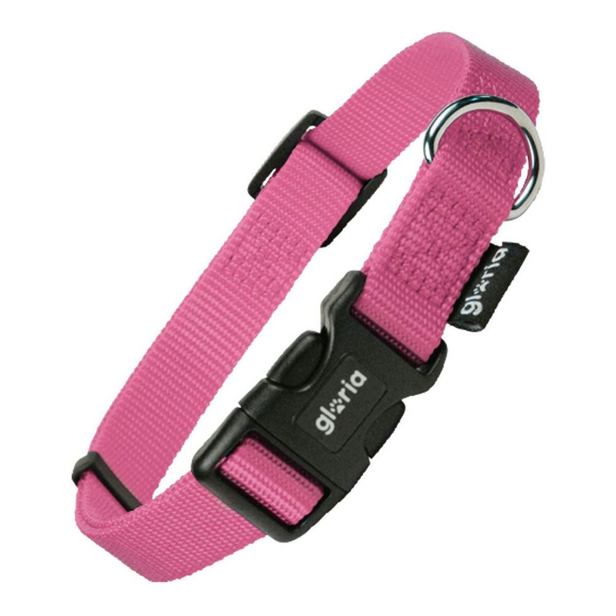 Collare per Cani Gloria Rosa Taglia M (29-53 cm)