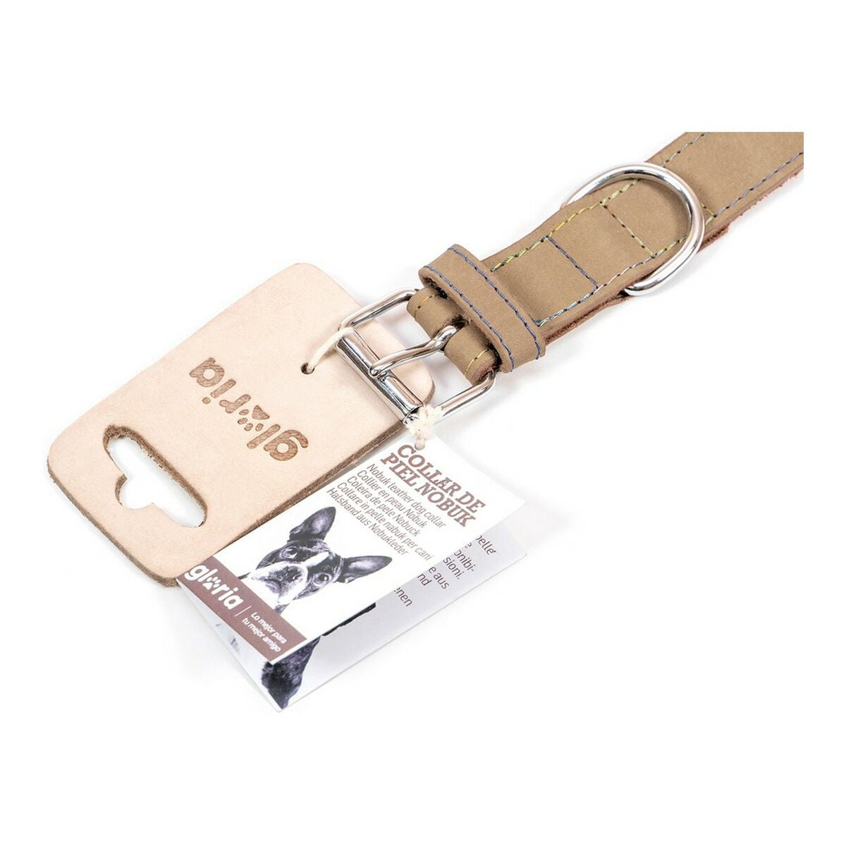 Collare per Cani Gloria Oasis Beige (1,2 x 35 cm)