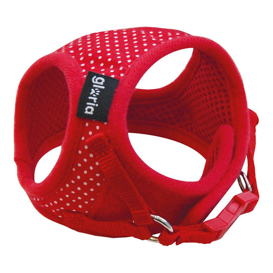 Imbracatura per Cani Gloria Punti 17-22 cm Rosso Taglia XS