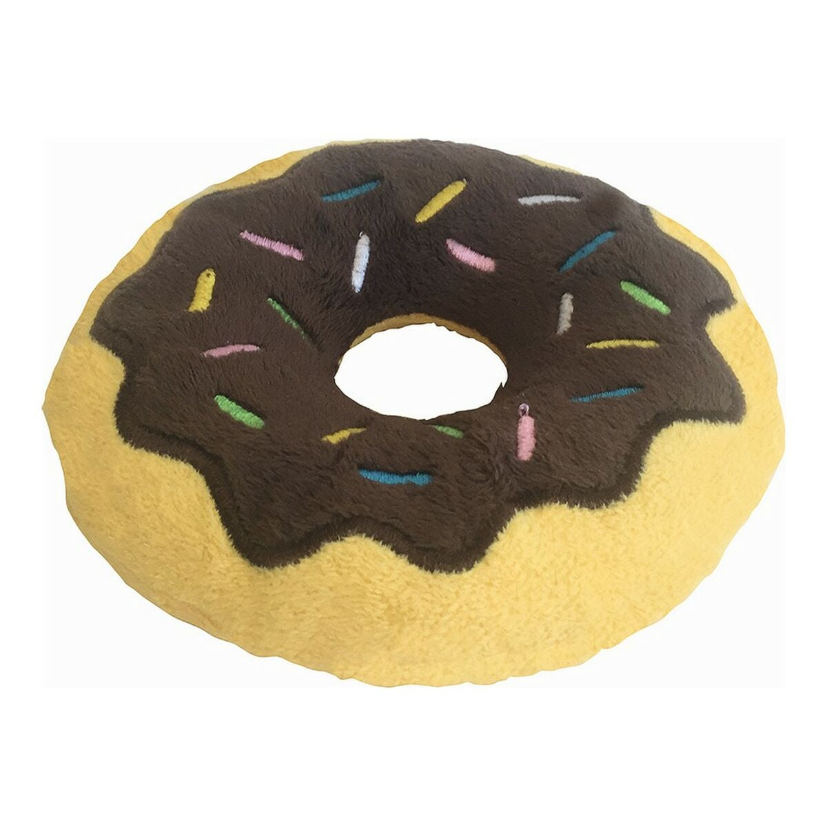 Peluche per cani Gloria 3 x 5 x 14 cm Cioccolato Ciambella Marrone