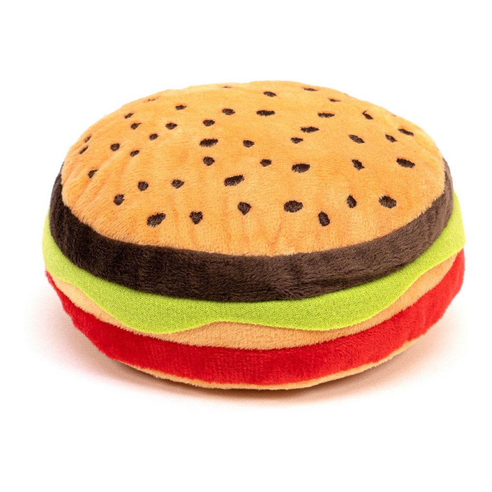 Giocattoli per cani Gloria Hamburdog 14 x 6 cm Sandwich, Hamburger