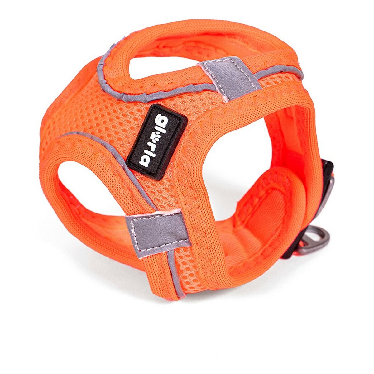 Imbracatura per Cani Gloria Air Mesh Trek Star Regolabile Arancio Taglia XXXS (18-20 cm)