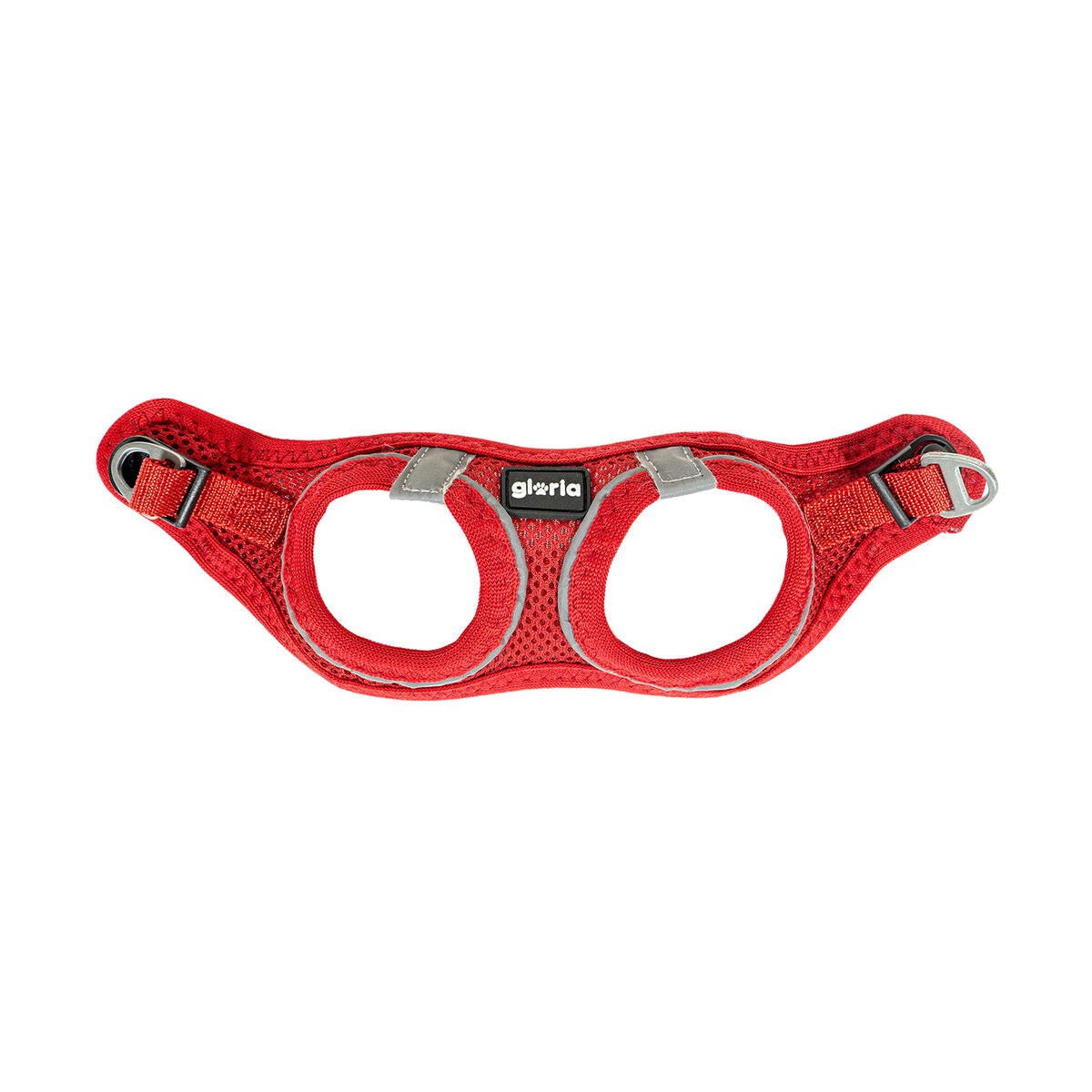 Imbracatura per Cani Gloria Trek Star 24-26 cm 28-28,6 cm Rosso XXS