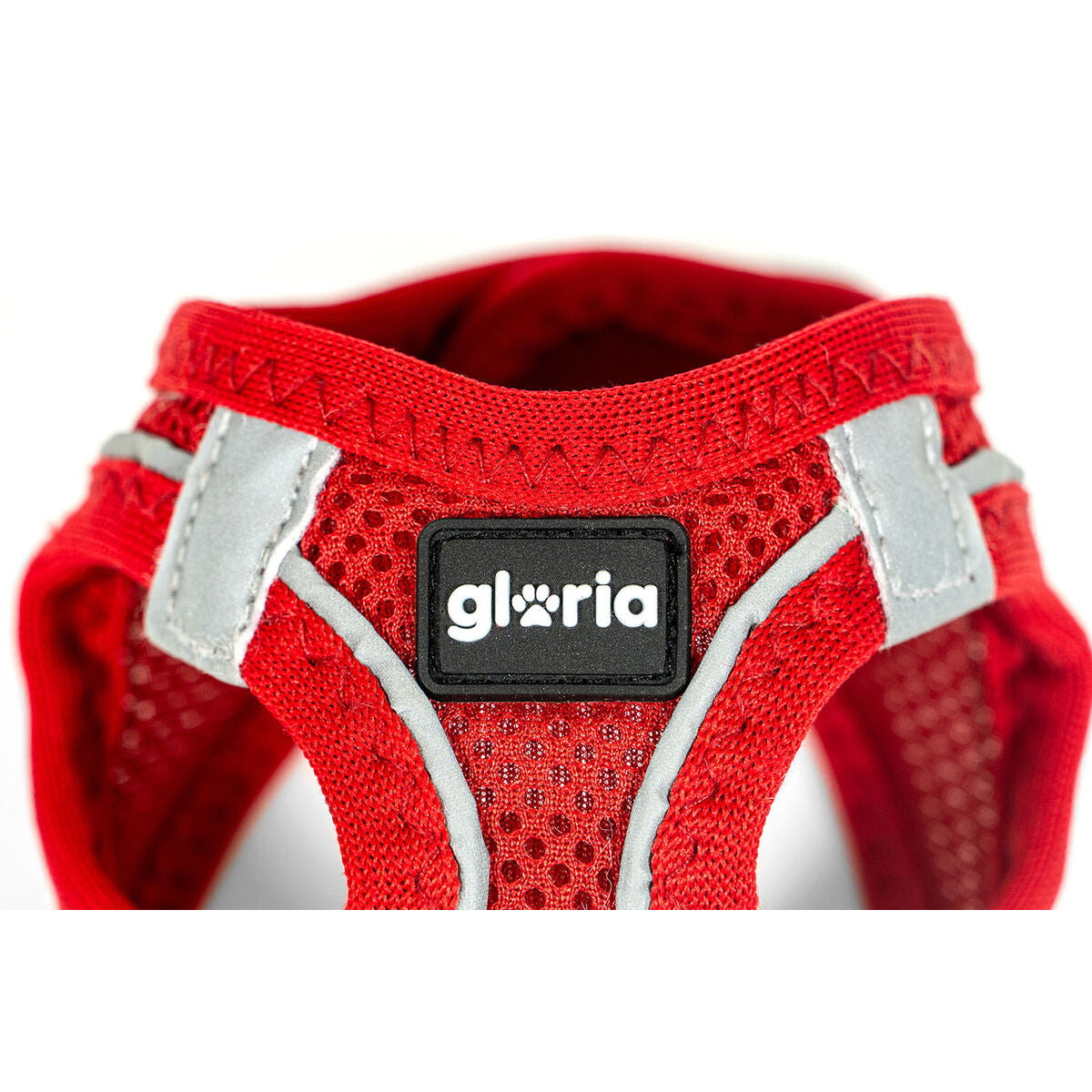 Imbracatura per Cani Gloria Trek Star 24-26 cm 28-28,6 cm Rosso XXS