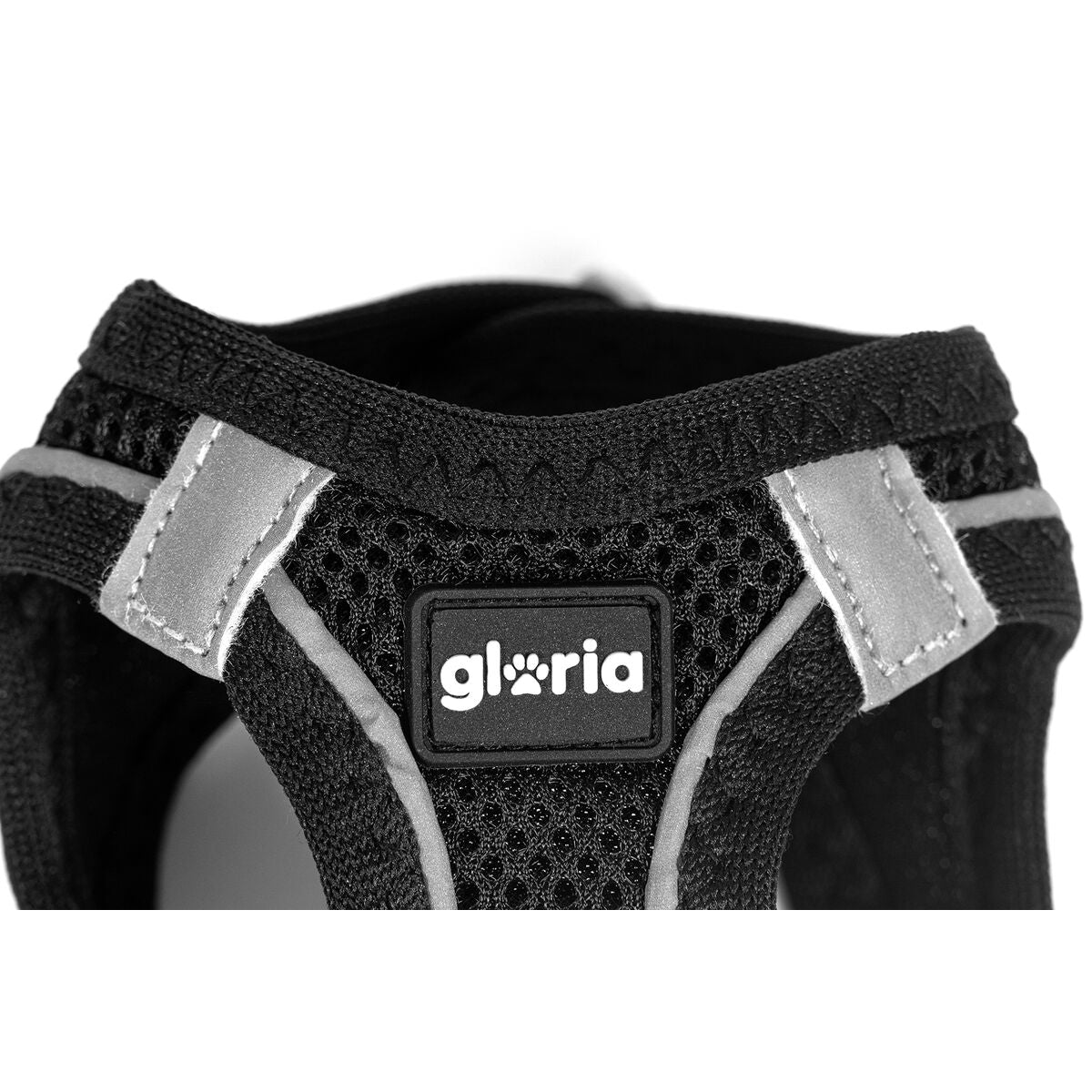 Imbracatura per Cani Gloria Trek Star 27-28 cm 31-34,6 cm Nero XS